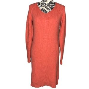 Ann Taylor Pink Sweater Dress